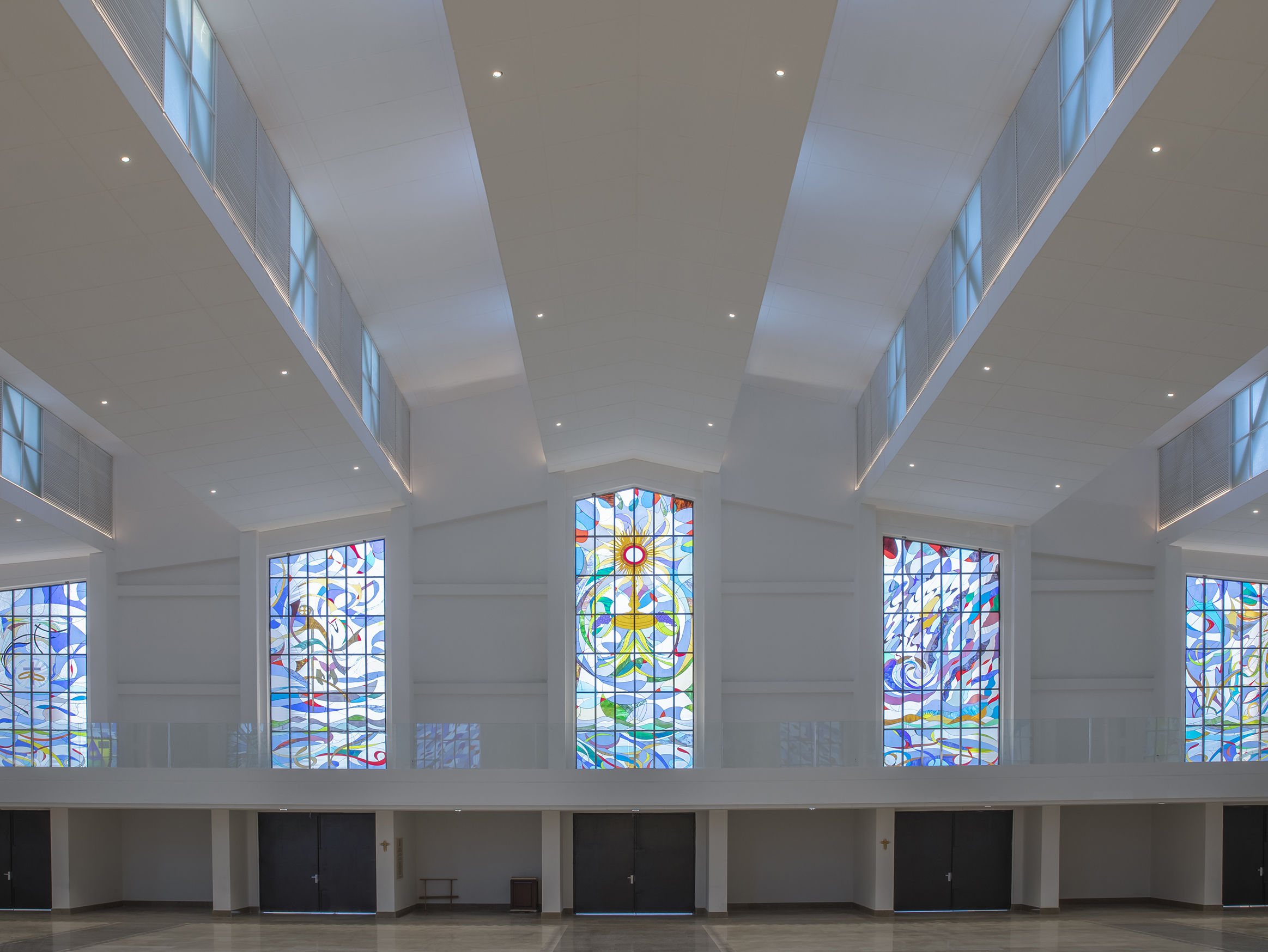 Stained glass Windows for the Cathedral SAINT ECCEHOMO of Valledupar, Cesar, Colombia, South America