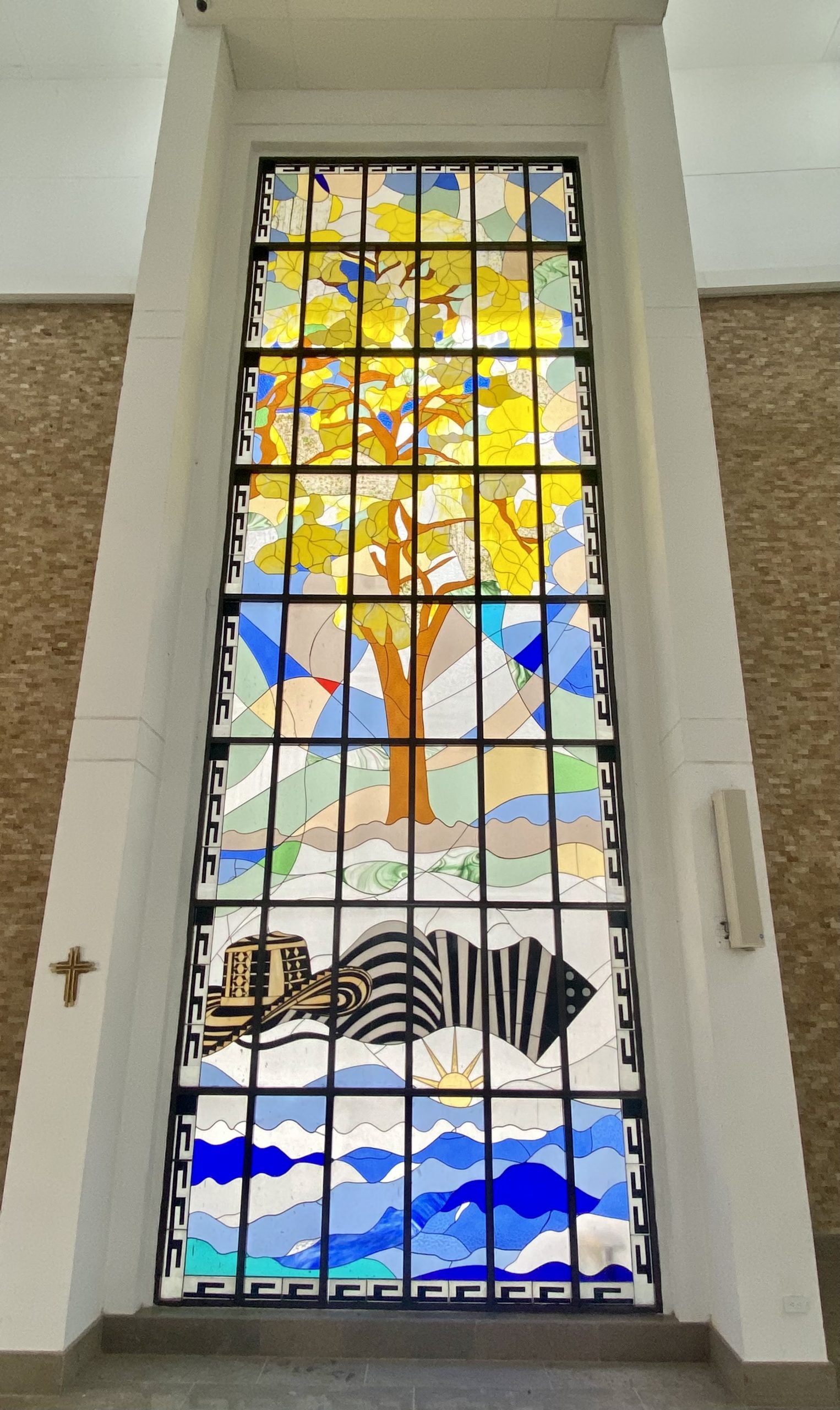 Stained glass Windows for the Cathedral SAINT ECCEHOMO of Valledupar, Cesar, Colombia, South America