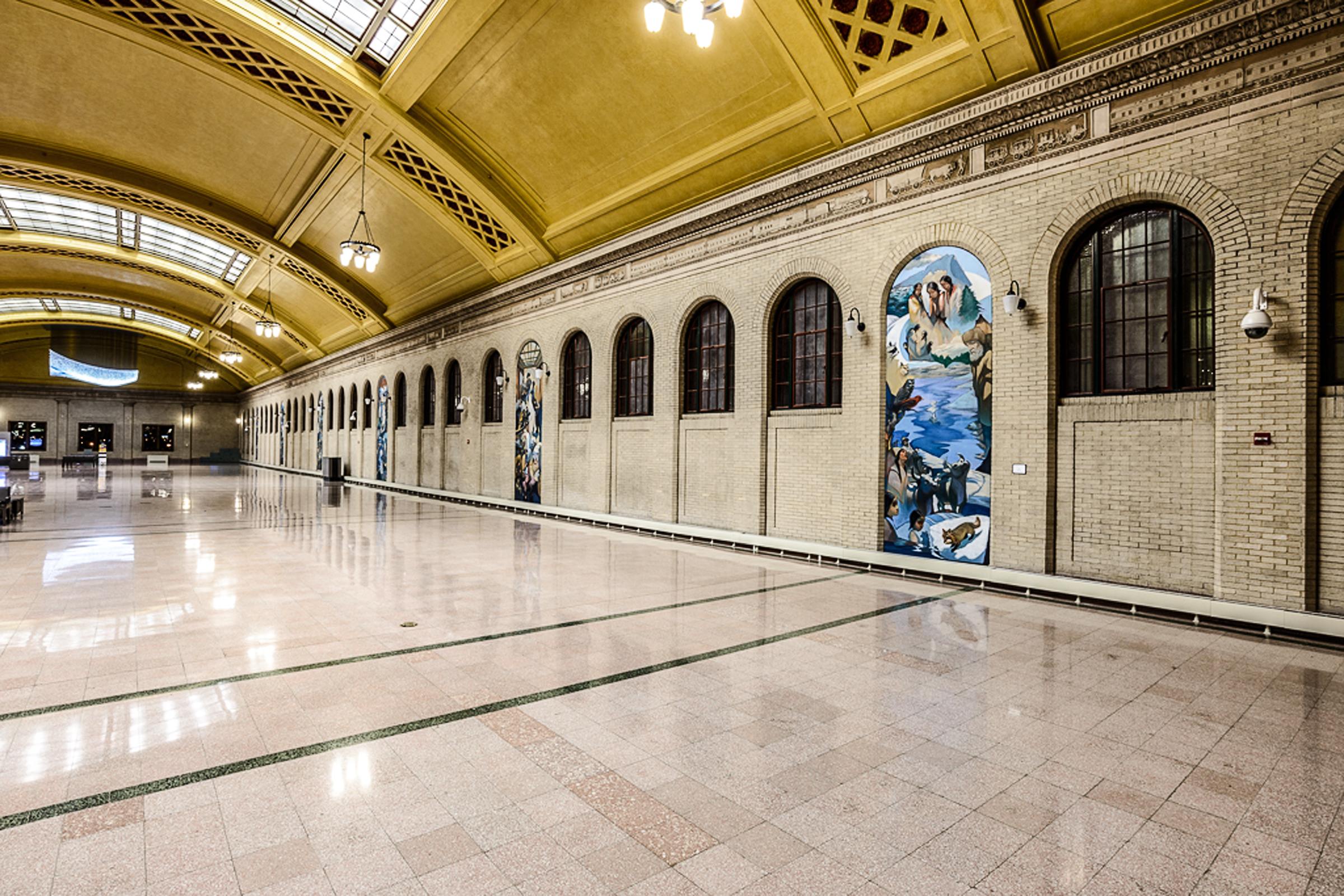 St. Paul Union Depot Murals