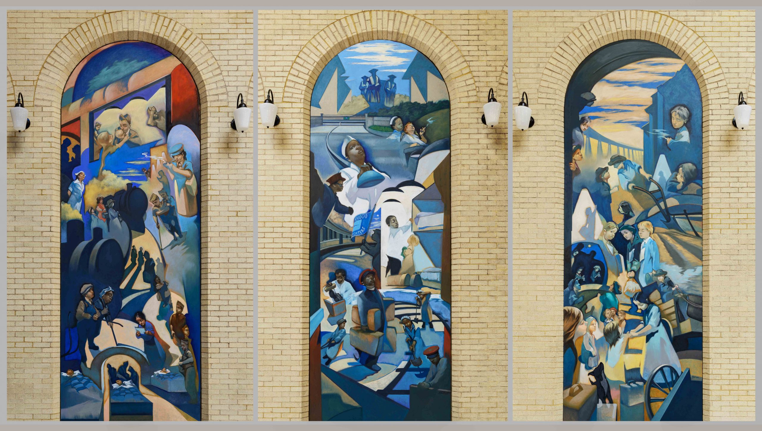 St. Paul Union Depot Murals