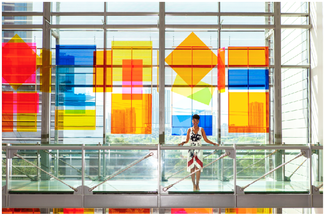 2-Story Window Installation at Austin Central Library