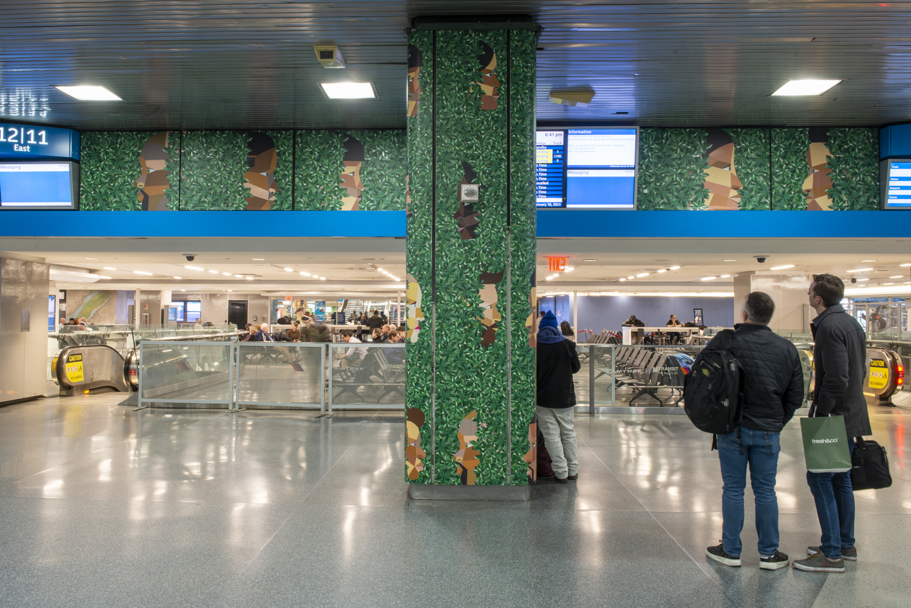 Art at Amtrak – Derrick Adams