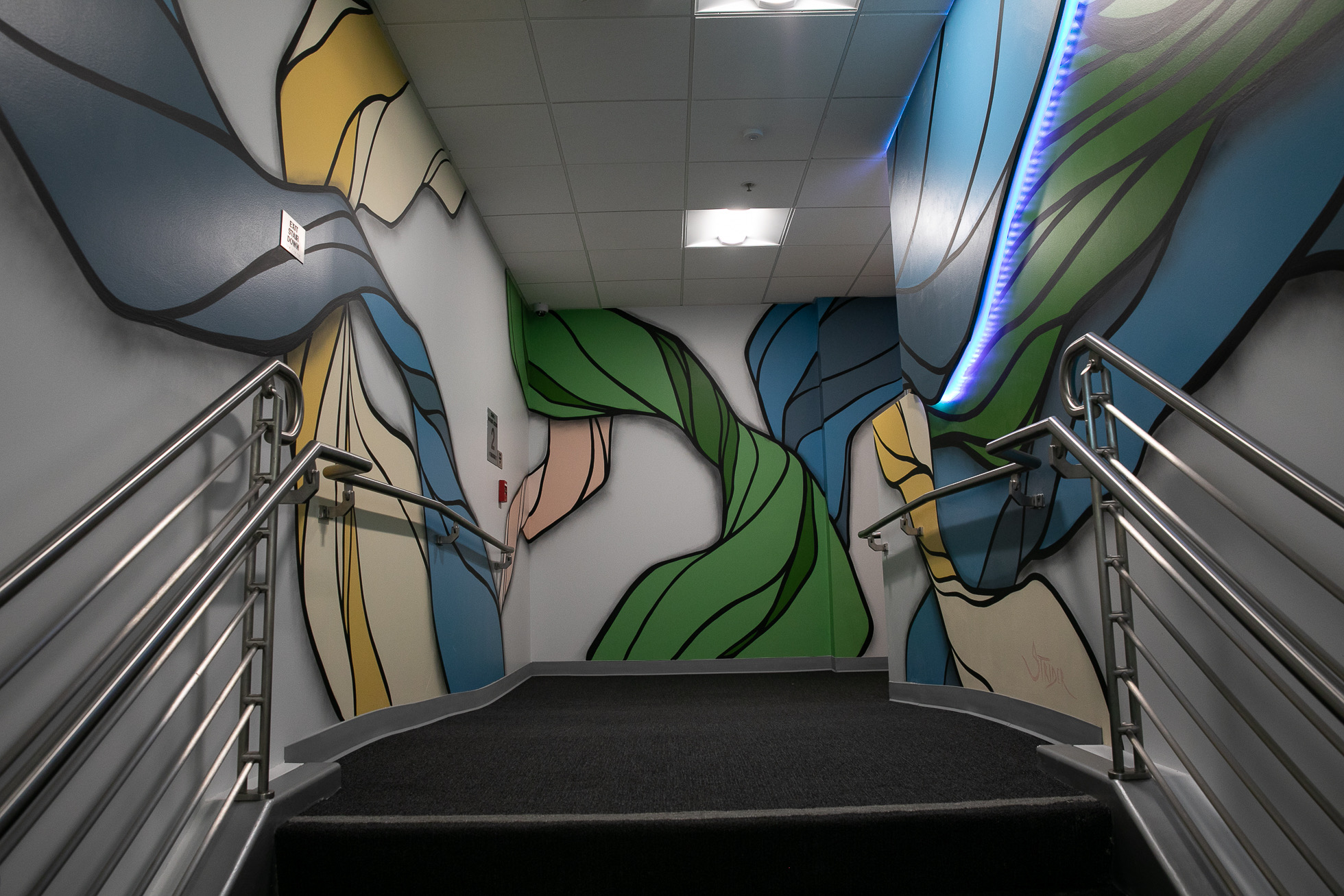 Coursera Interactive Mural