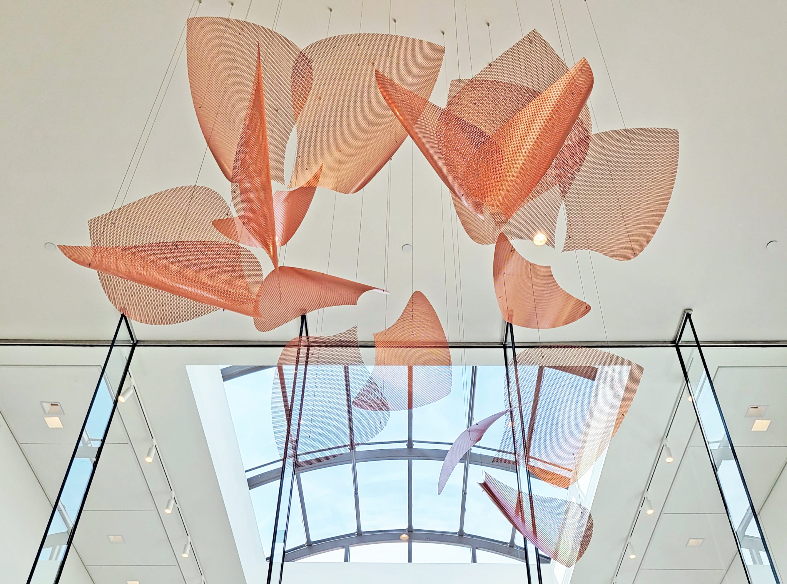 855 Main: Bougainvillea Lobby Sculpture