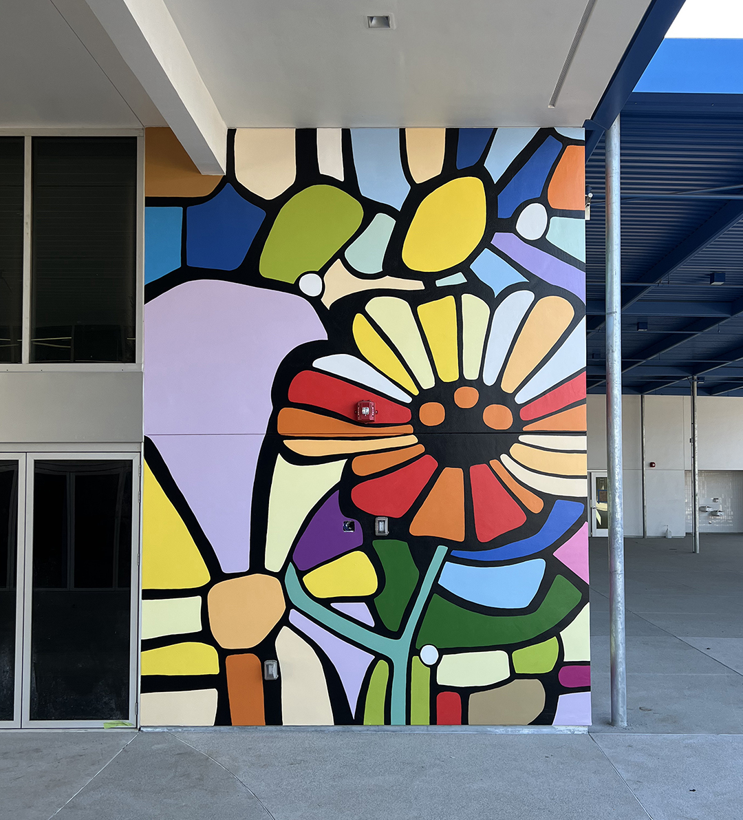 Santa Ana Elementary School Mural