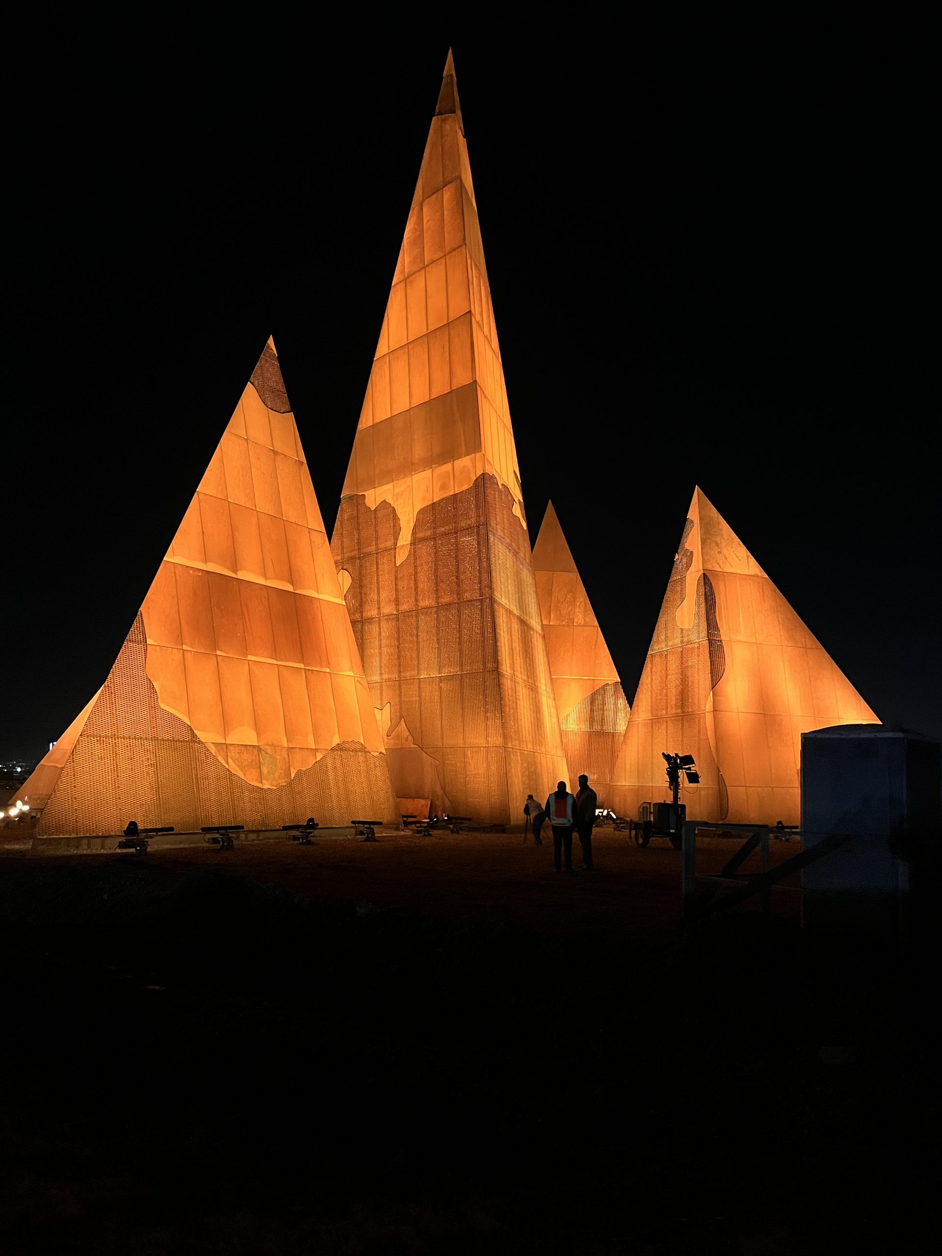 The Peaks – Gateway Sculpture to Salt Lake City International Airport