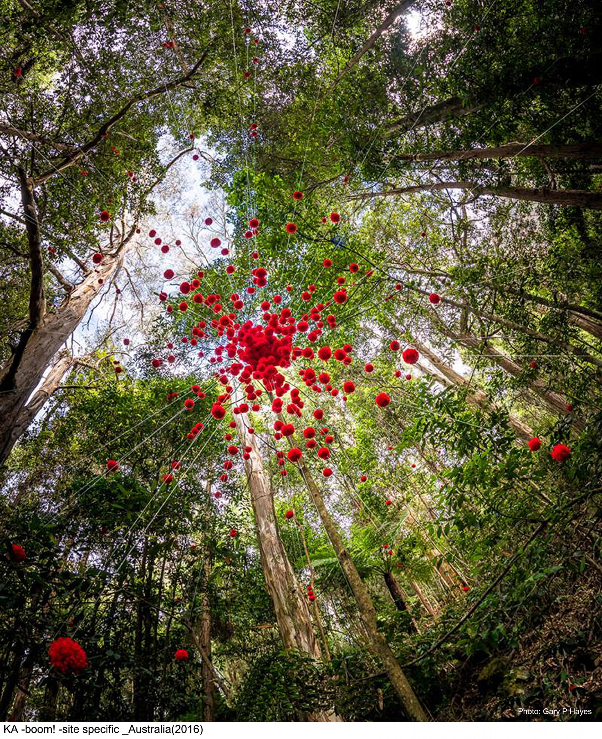 KA BOOM! site-specific installation