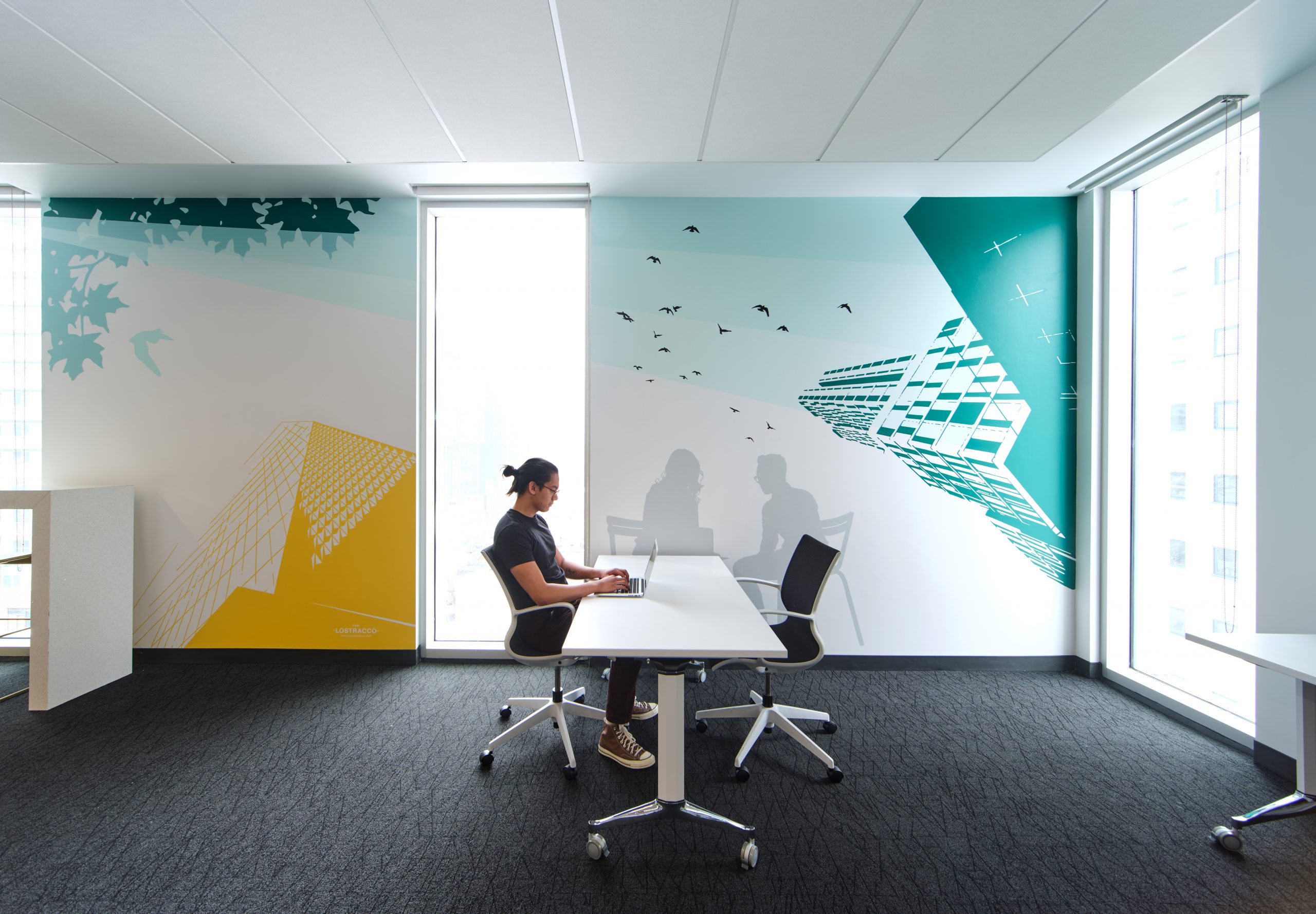 Toronto Metropolitan University Office Murals